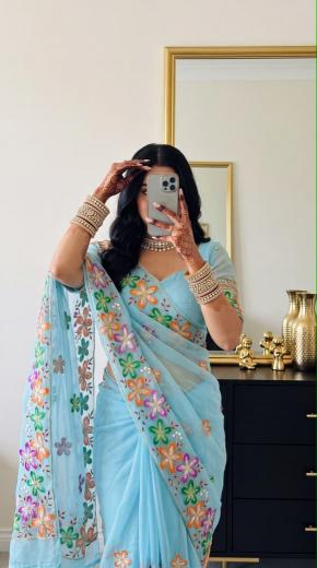 Dazira Georgette vol 74 catalog georgette sarees wholesale in surat