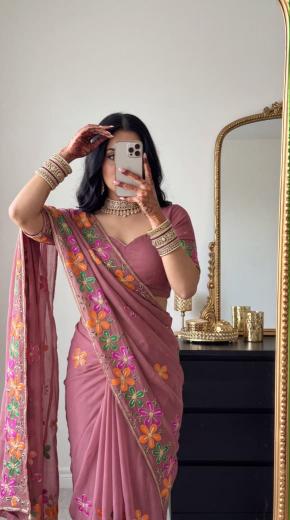Dazira Georgette vol 74 catalog georgette sarees wholesale in surat