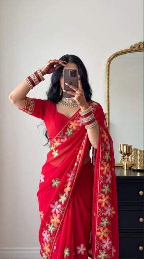 Dazira Georgette vol 74 catalog georgette sarees wholesale in surat