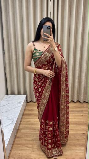 Dazira Georgette vol 75 catalog georgette royal sarees online wholesale