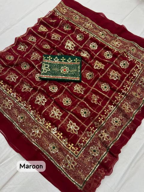 Dazira Georgette vol 75 catalog georgette royal sarees online wholesale