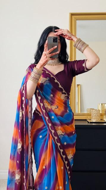 Dazira Georgette vol 77 catalog non catalog sarees wholesale