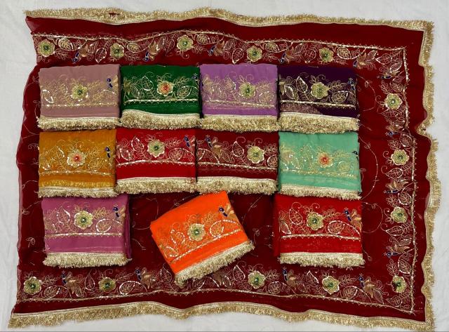 Dazira Georgette vol 84 catalog wholesale georgette sarees