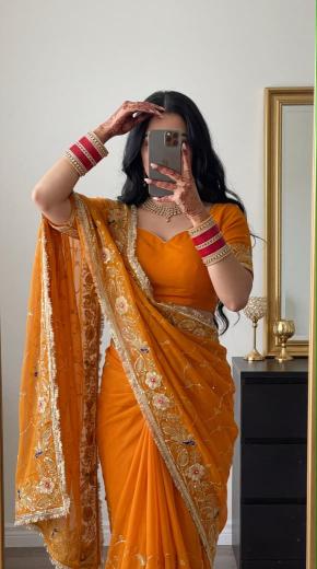 Dazira Georgette vol 84 catalog wholesale georgette sarees