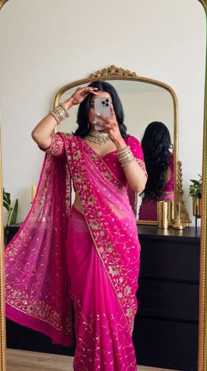 Dazira Georgette vol 86 catalog best wholesale saree dealers in surat