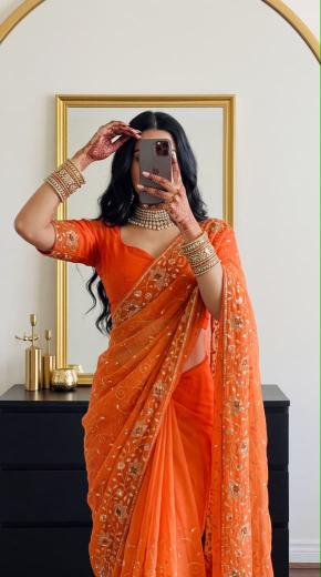 Dazira Georgette vol 86 catalog best wholesale saree dealers in surat