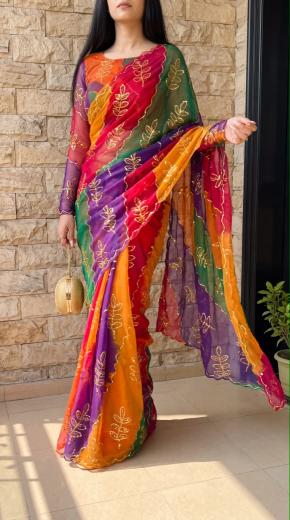 Dazira Georgette vol 88 catalog rajasthan wholesale saree market