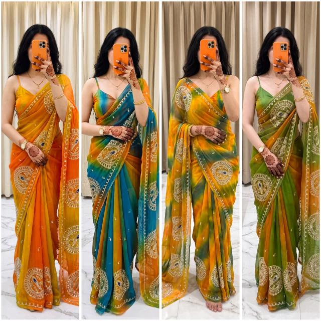 Dazira Georgette vol 90 catalog saree wholesale dealers contact number