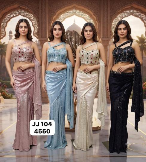 Dazira JJ 104 Catalog ready to wear saree wholesale