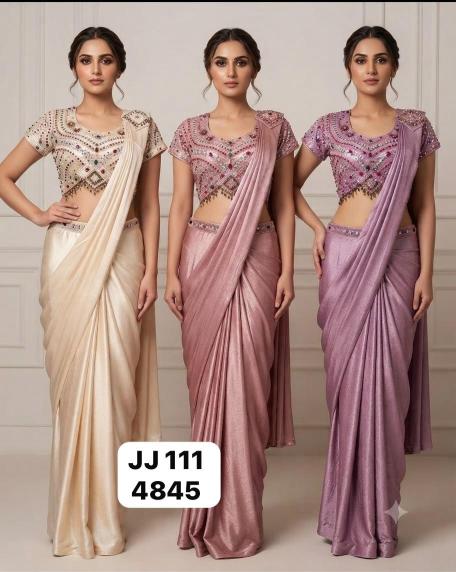 Dazira JJ 111 catalog party wear sarees wholesale