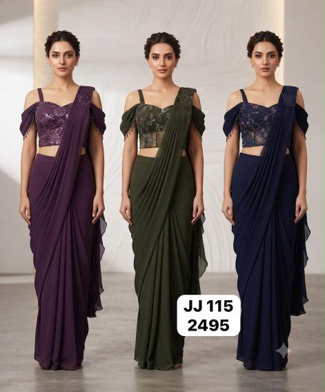 Dazira JJ 115 Catalog designer saree wholesale market in delhi
