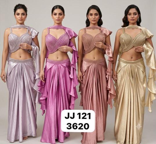 Dazira JJ 121 catalog saree covers wholesale kolkata