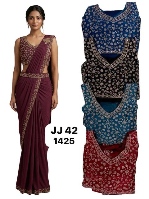 Dazira JJ 42 catalog wholesale designer saree market in mumbai
