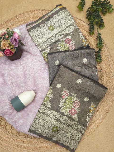 Dazira Organza Tissue silk vol 6 catalog sarees in wholesale price