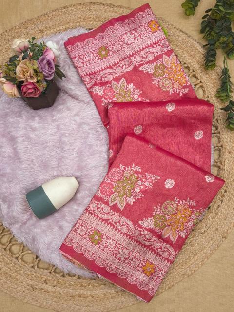 Dazira Organza Tissue silk vol 6 catalog sarees in wholesale price