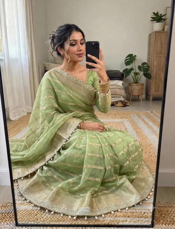 Dazira Organza Tissue Silk vol 7 catalog organza saree wholesale
