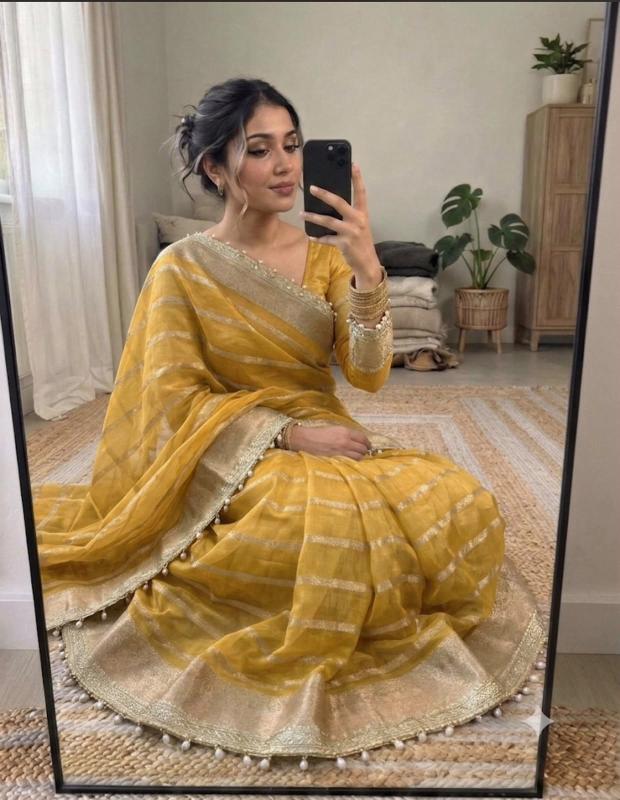 Dazira Organza Tissue Silk vol 7 catalog organza saree wholesale