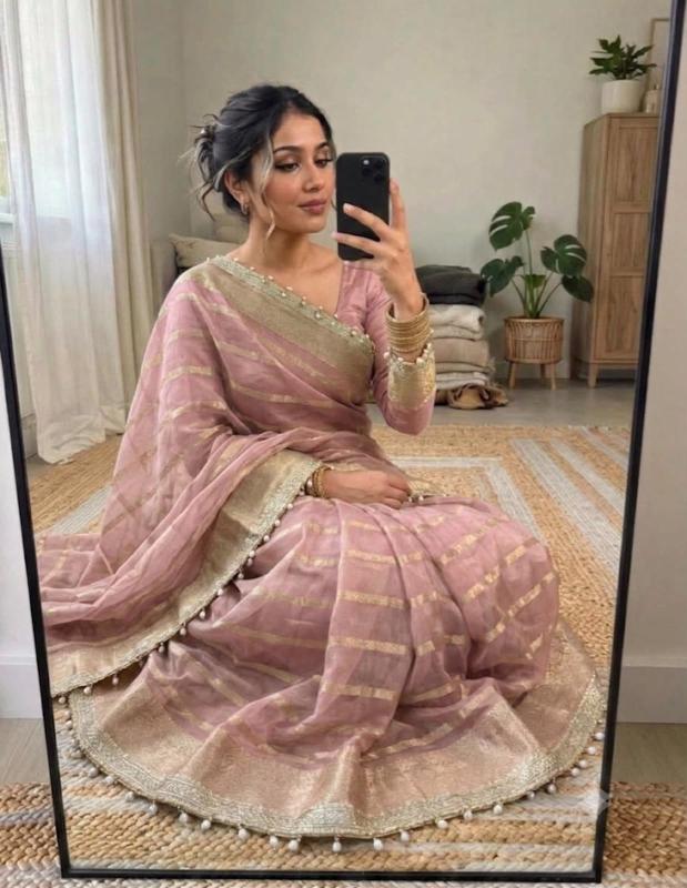 Dazira Organza Tissue Silk vol 7 catalog organza saree wholesale