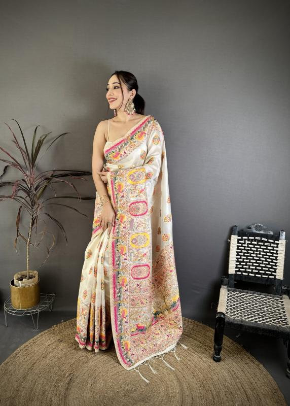 Dazira pashmina vol 9 Catalog pashmina sarees wholesale