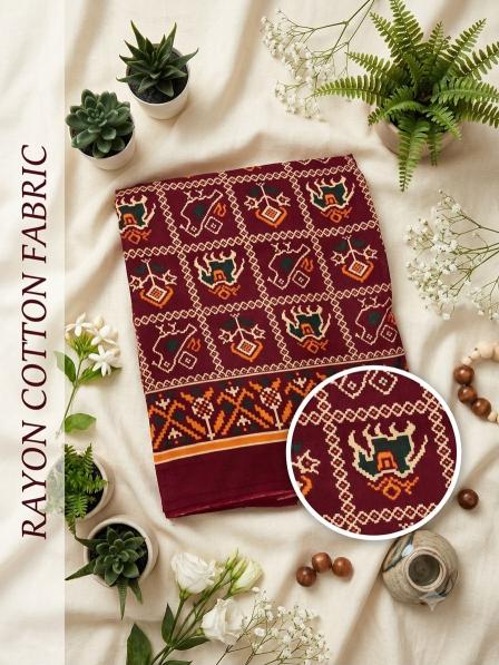 Dazira Premium Rayon vol 5 catalog patola saree wholesale