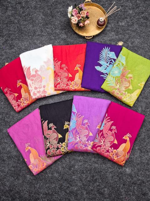 Dazira Pure Banarasi Khadi Crepe vol 3 catalog banarasi silk saree wholesalers