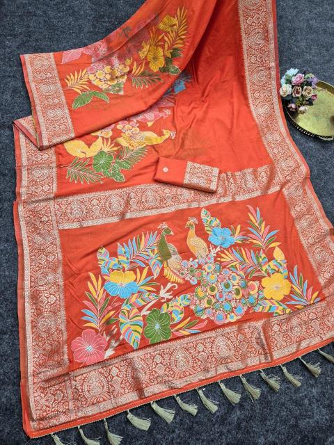 Dazira Pure Banarasi Khadi Crepe vol 3 catalog banarasi silk saree wholesalers