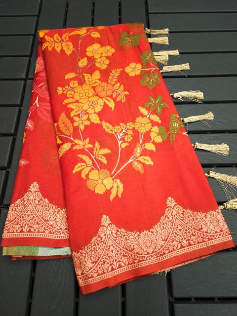 Dazira Pure Banarasi Khadi Crepe vol 4 catalog banarasi sarees wholesale