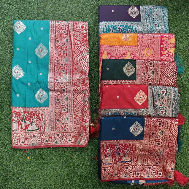 Dazira Rangat Silk vol 3 catalog uppada pattu sarees wholesale