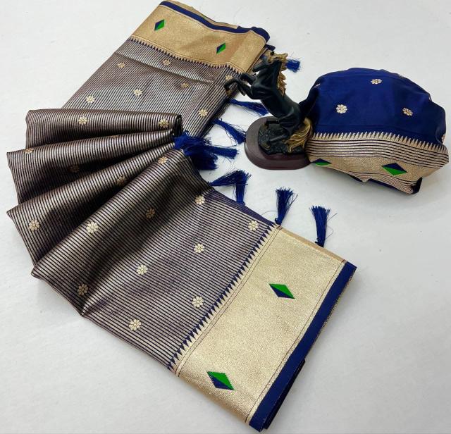 Dazira Tissue Paithani vol 3 catalog pure silk saree wholesale market