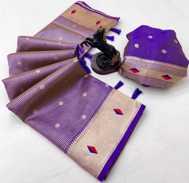Dazira Tissue Paithani vol 3 catalog pure silk saree wholesale market