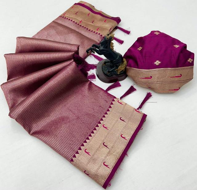 Dazira Tissue Paithani vol 3 catalog pure silk saree wholesale market