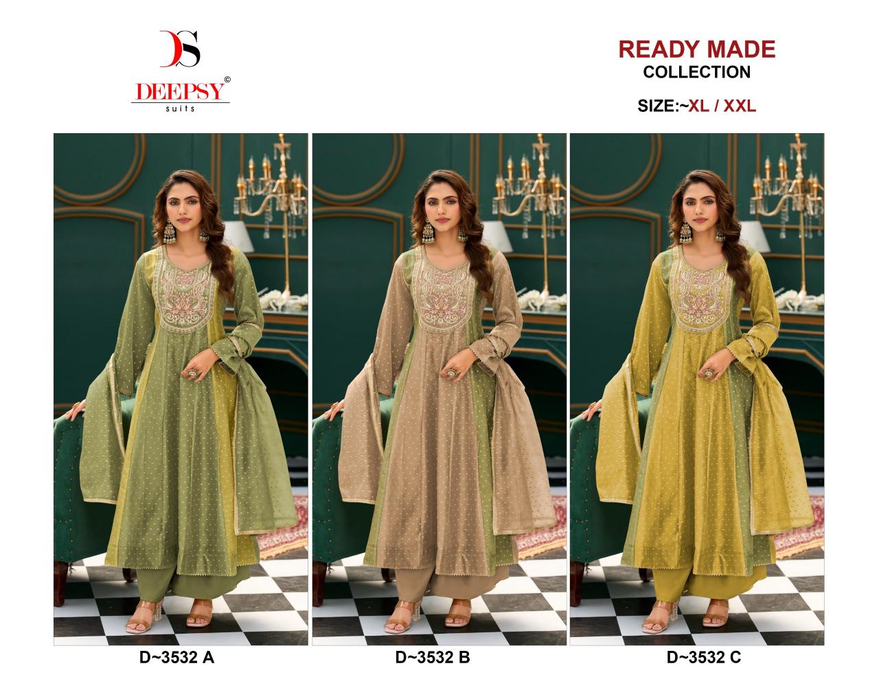 Deepsy 3532 catalog pakistani suits wholesaler in india