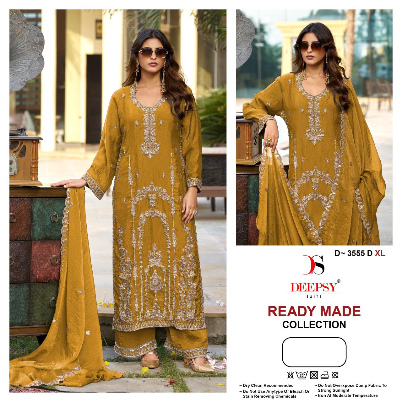Deepsy 3555 catalog wholesale pakistani suits materials