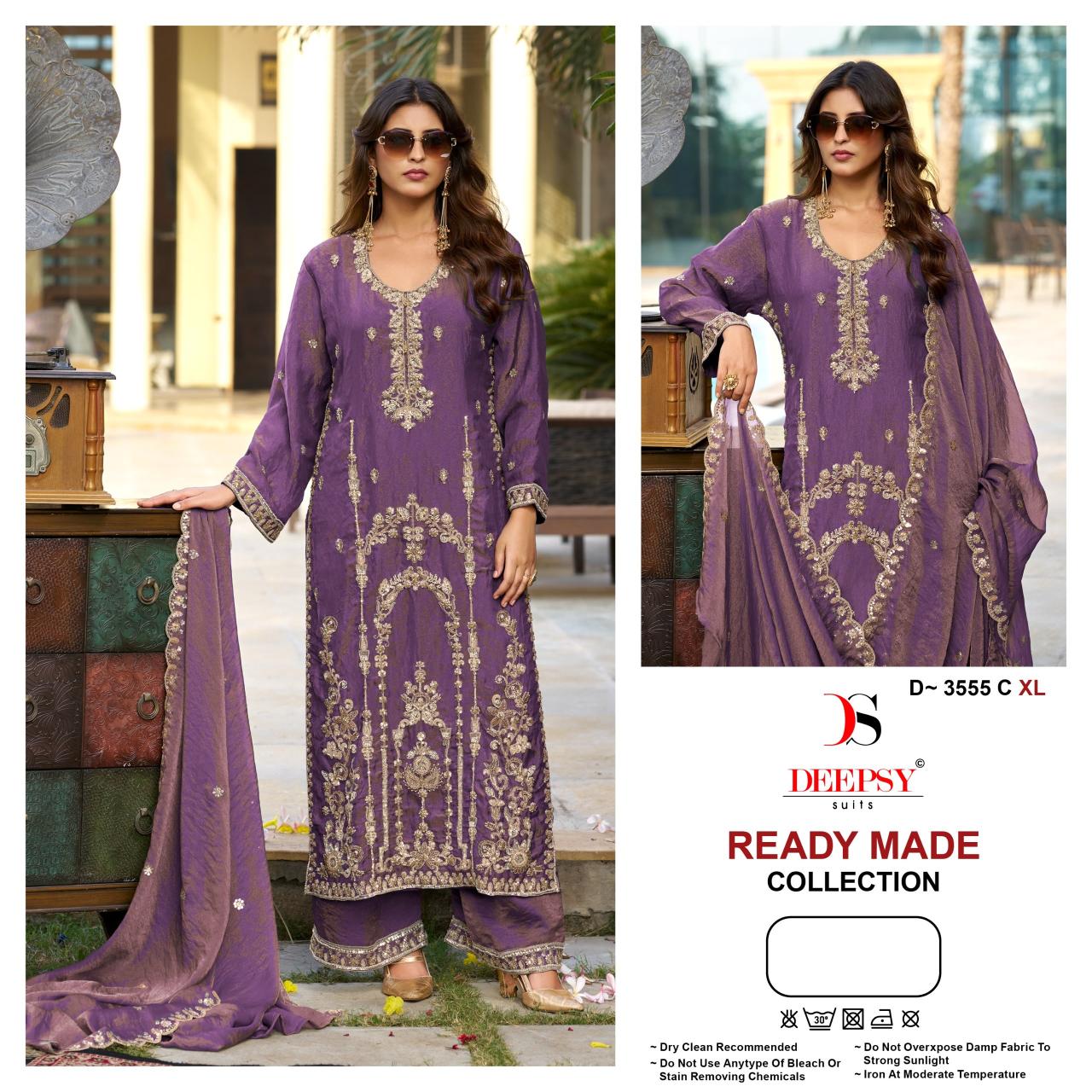 Deepsy 3555 catalog wholesale pakistani suits materials