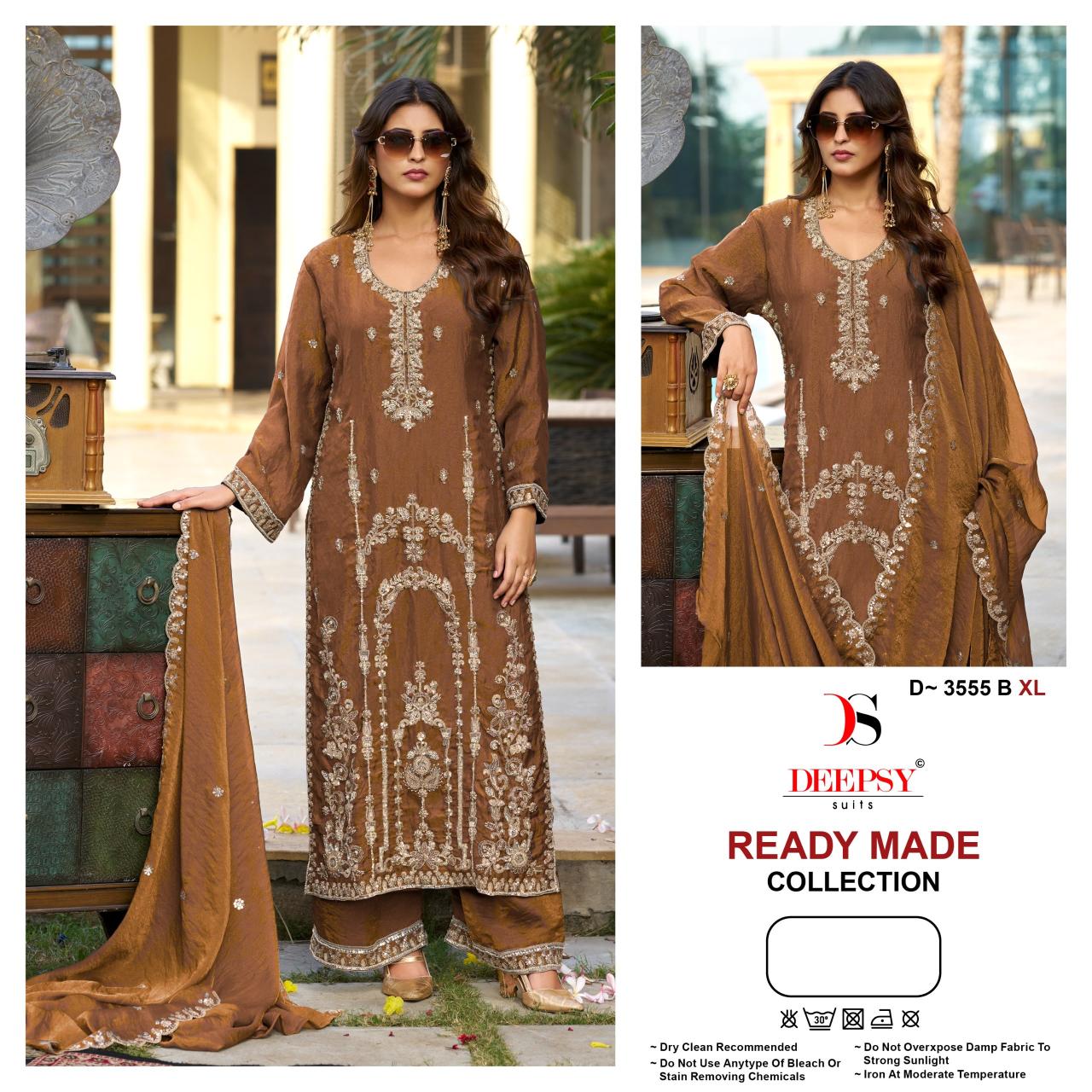 Deepsy 3555 catalog wholesale pakistani suits materials