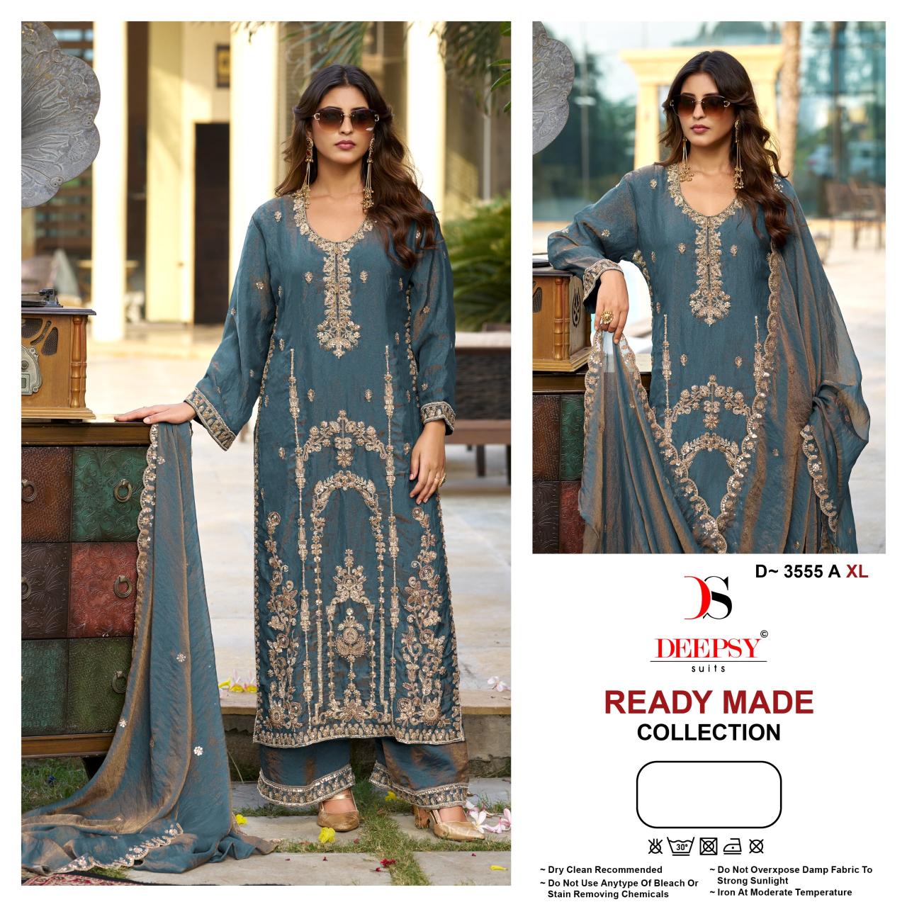 Deepsy 3555 catalog wholesale pakistani suits materials