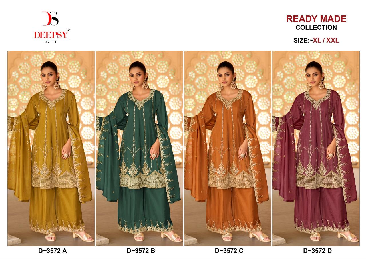 Deepsy 3572 catalog wholesale dealers of pakistani suits in india