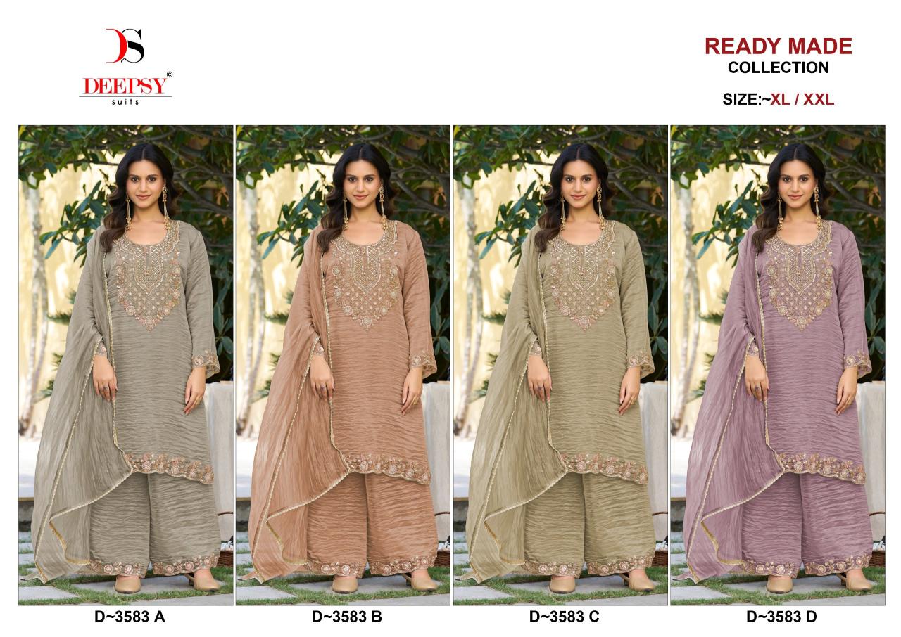 Deepsy 3583 catalog wholesale pakistani salwar suits