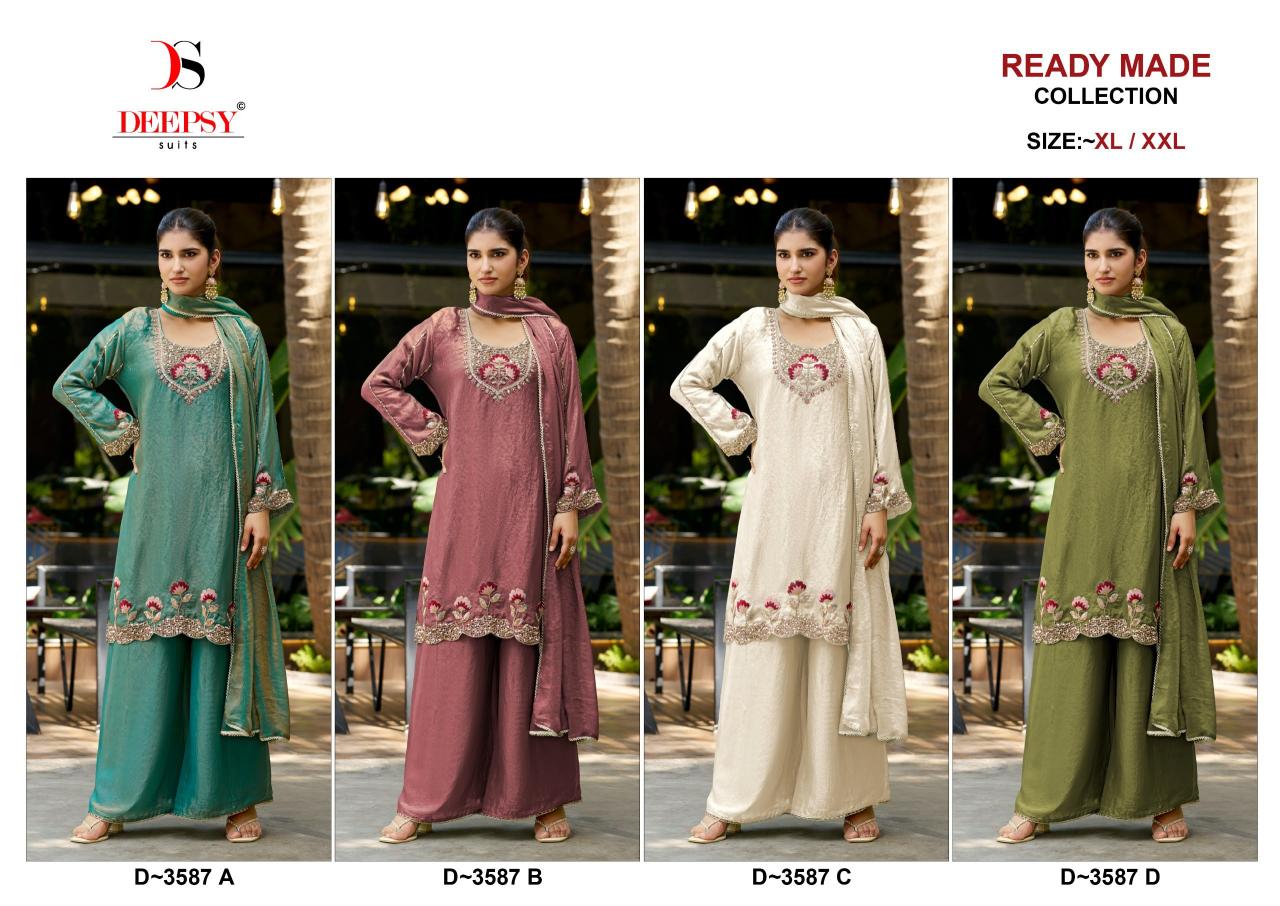 Deepsy 3587 catalog pakistani suits wholesale delhi