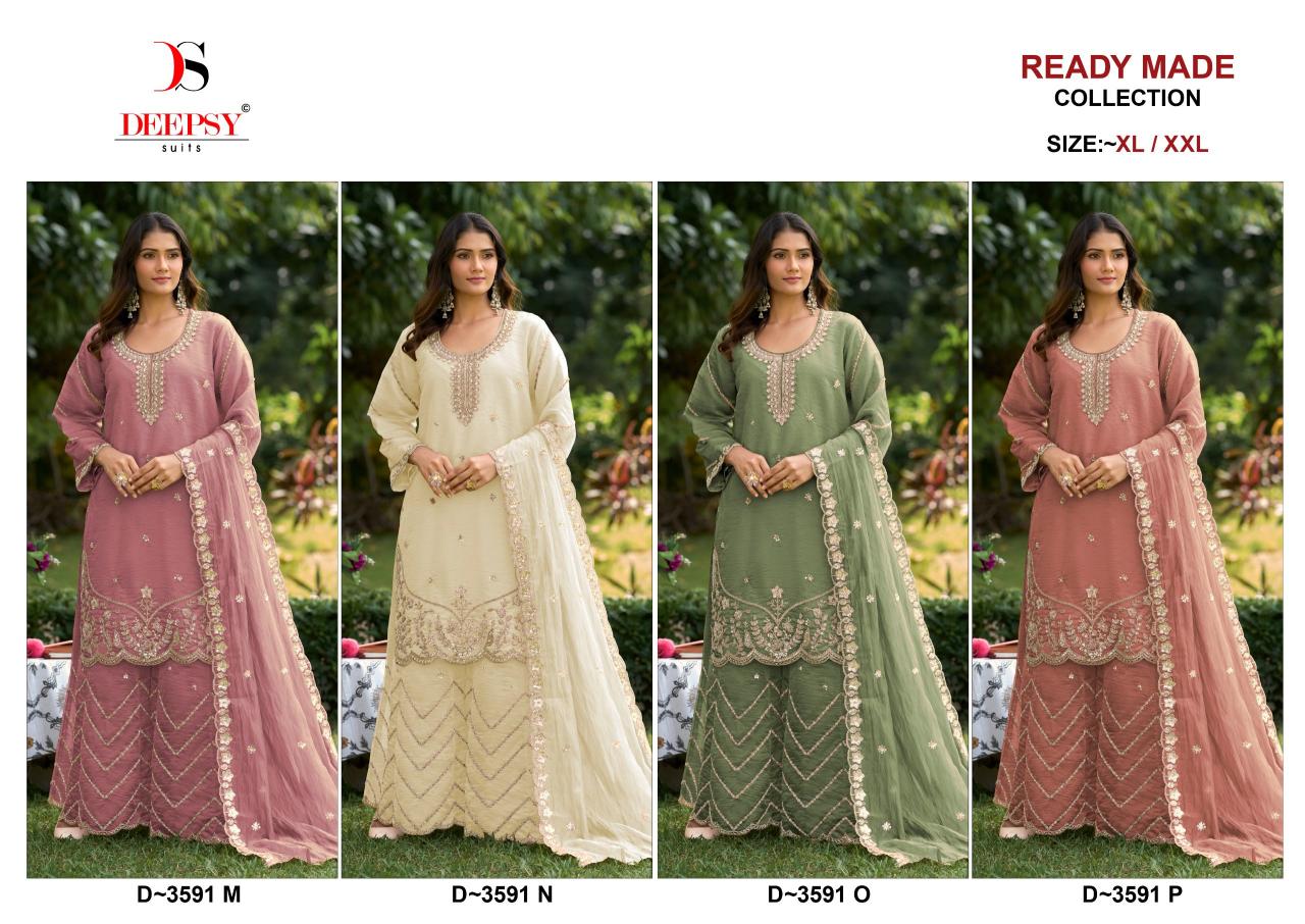 Deepsy 3591 M to P catalog pakistani designer suits surat wholesalers
