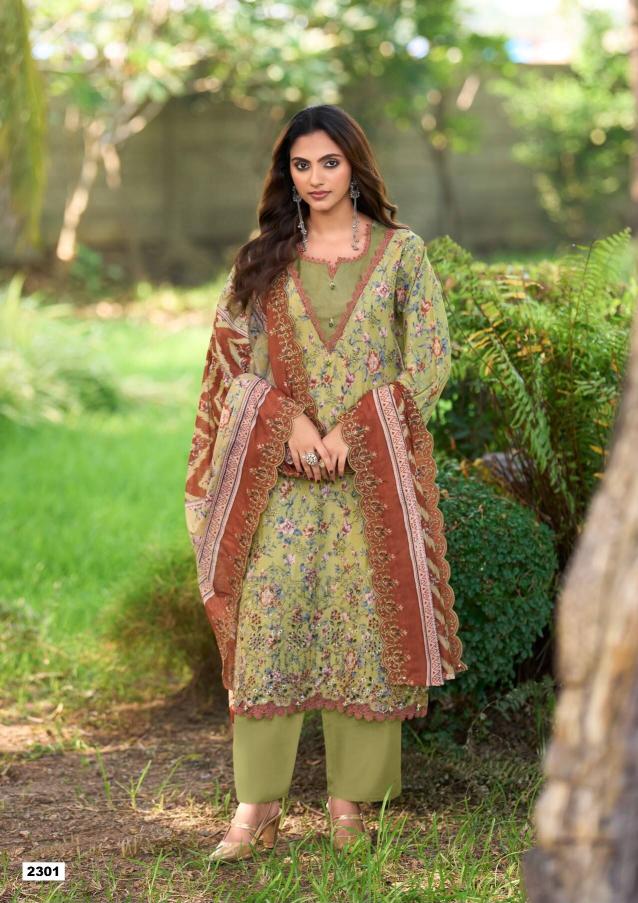 Deepsy Bin Saeed vol 23 catalog cotton dupatta pakistani brand salwar suit wholesaler