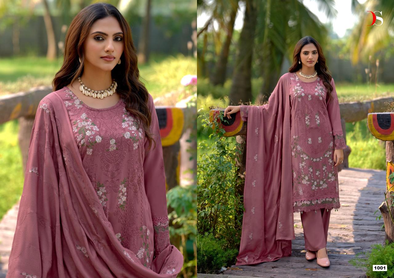 Deepsy Elaf Pashmina catalog wholesale market for pakistani suits in delhi