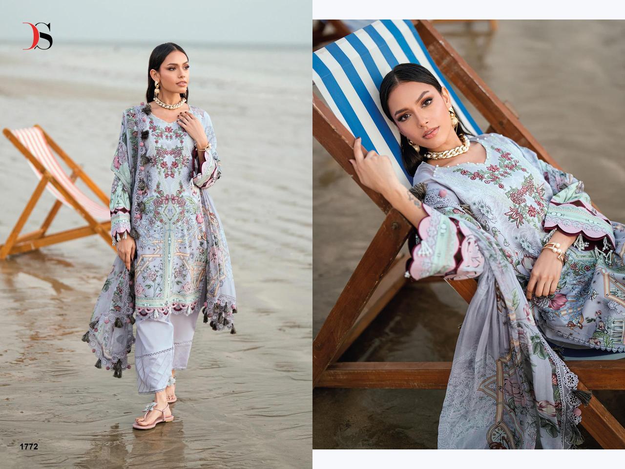 Deepsy Jade Needle Wonder 25 Vol 5 Cotton Dupatta catalog pakistani suits wholesale market in delhi