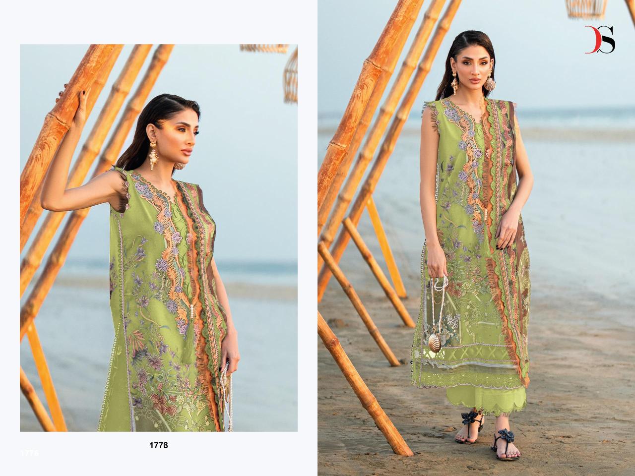Deepsy Jade Needle Wonder 25 Vol 5 Cotton Dupatta catalog pakistani suits wholesale market in delhi