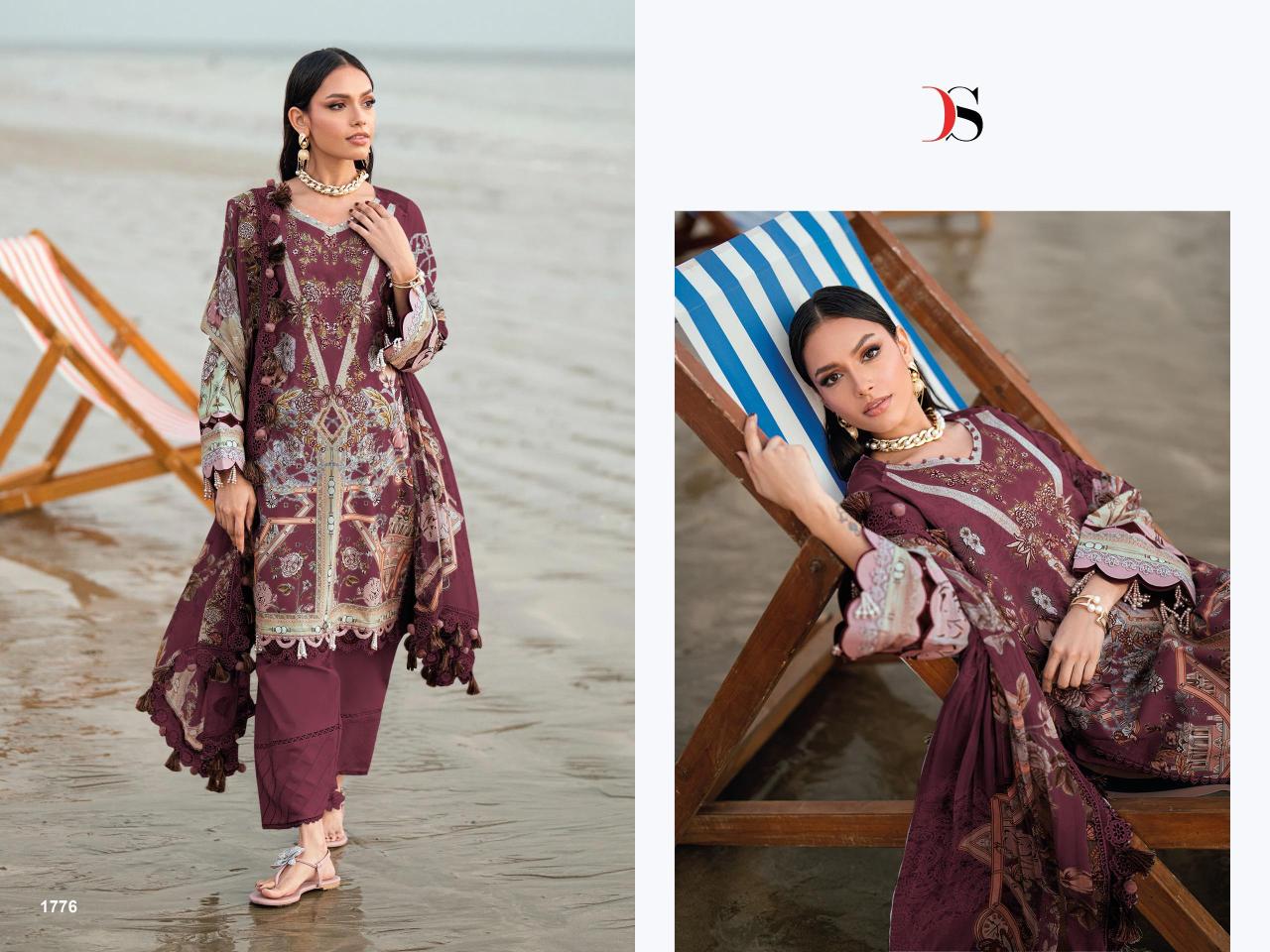 Deepsy Jade Needle Wonder 25 Vol 5 Cotton Dupatta catalog pakistani suits wholesale market in delhi