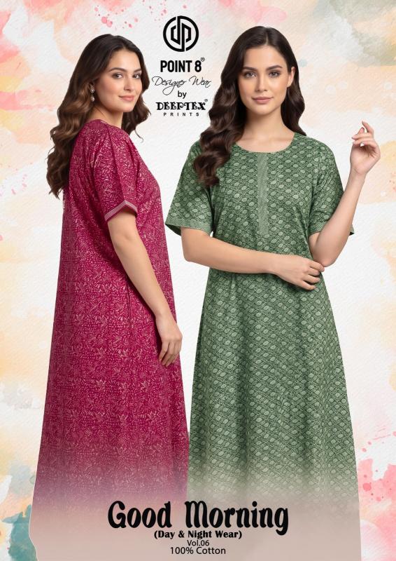 Deeptex Good Morning Vol-6 – Cotton Nighty - Wholesale Catalog