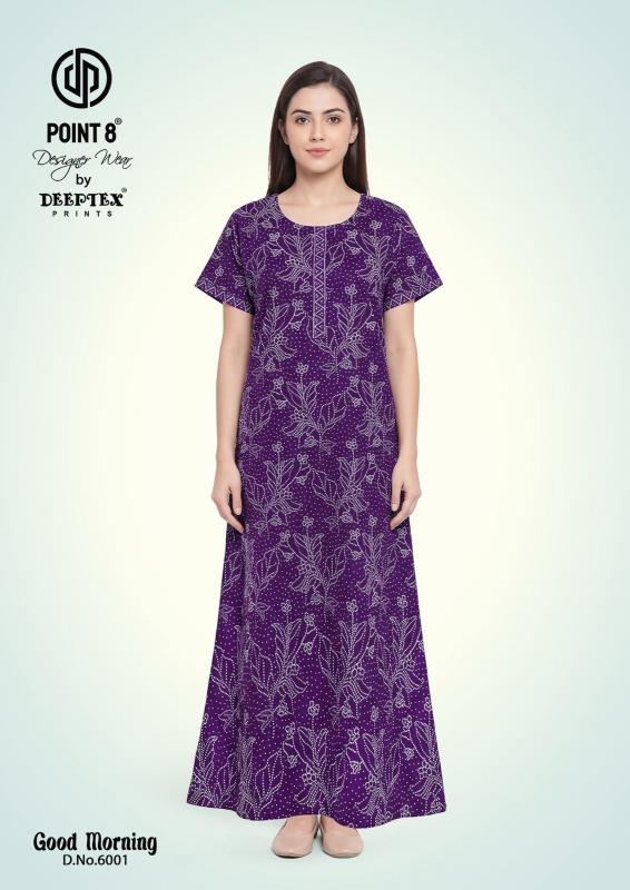 Deeptex Good Morning Vol-6 – Cotton Nighty - Wholesale Catalog