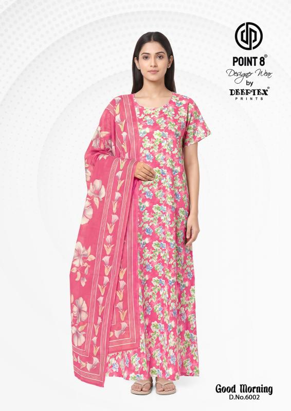 Deeptex Good Morning Vol-6 – Nighty With Dupatta - Wholesale Catalog