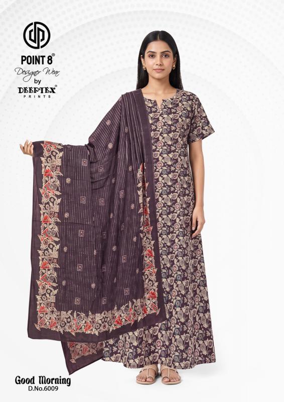 Deeptex Good Morning Vol-6 – Nighty With Dupatta - Wholesale Catalog