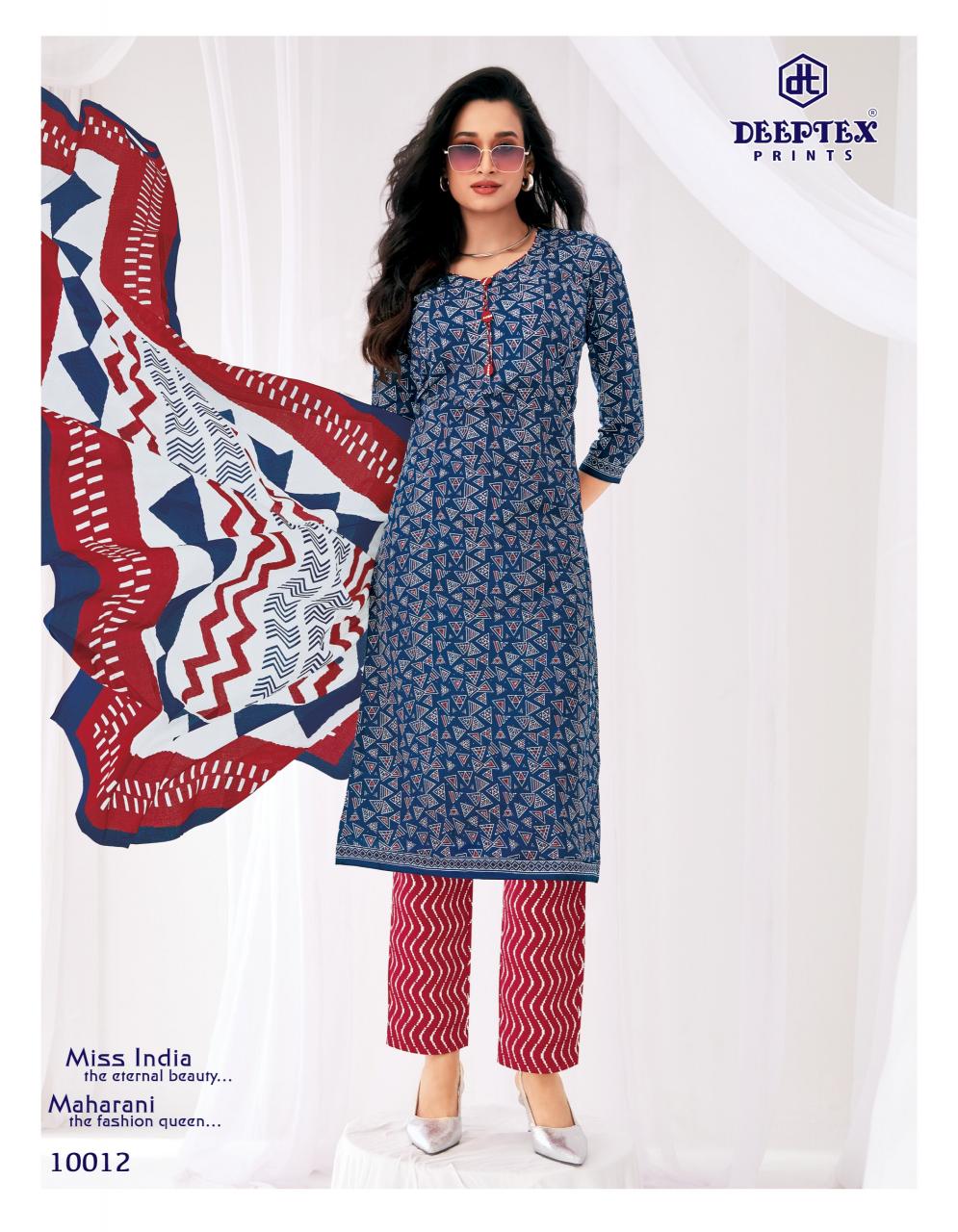 Deeptex Miss India Vol 100 – Dress Material Wholesale Catalog